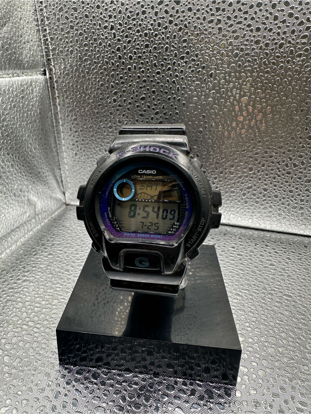 Casio GShock Glx6900 Watch Men 51mm Black Purple Alarm Chrono Digital Casio GShock Glx6900 Watch Men 51mm Black Purple Alarm Chrono Digital